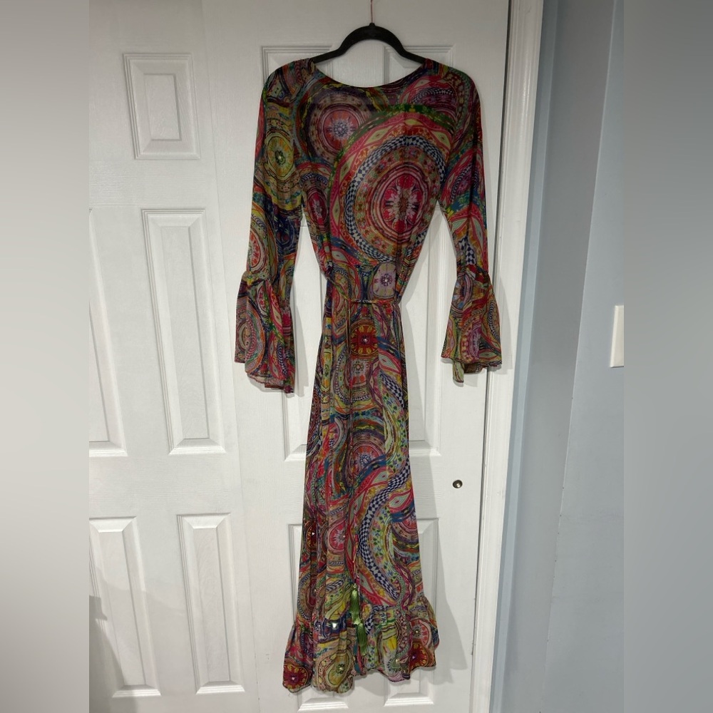 Alexis CHARISMA Multicolor Long Sleeve Maxi Dress - Picture 2 of 7